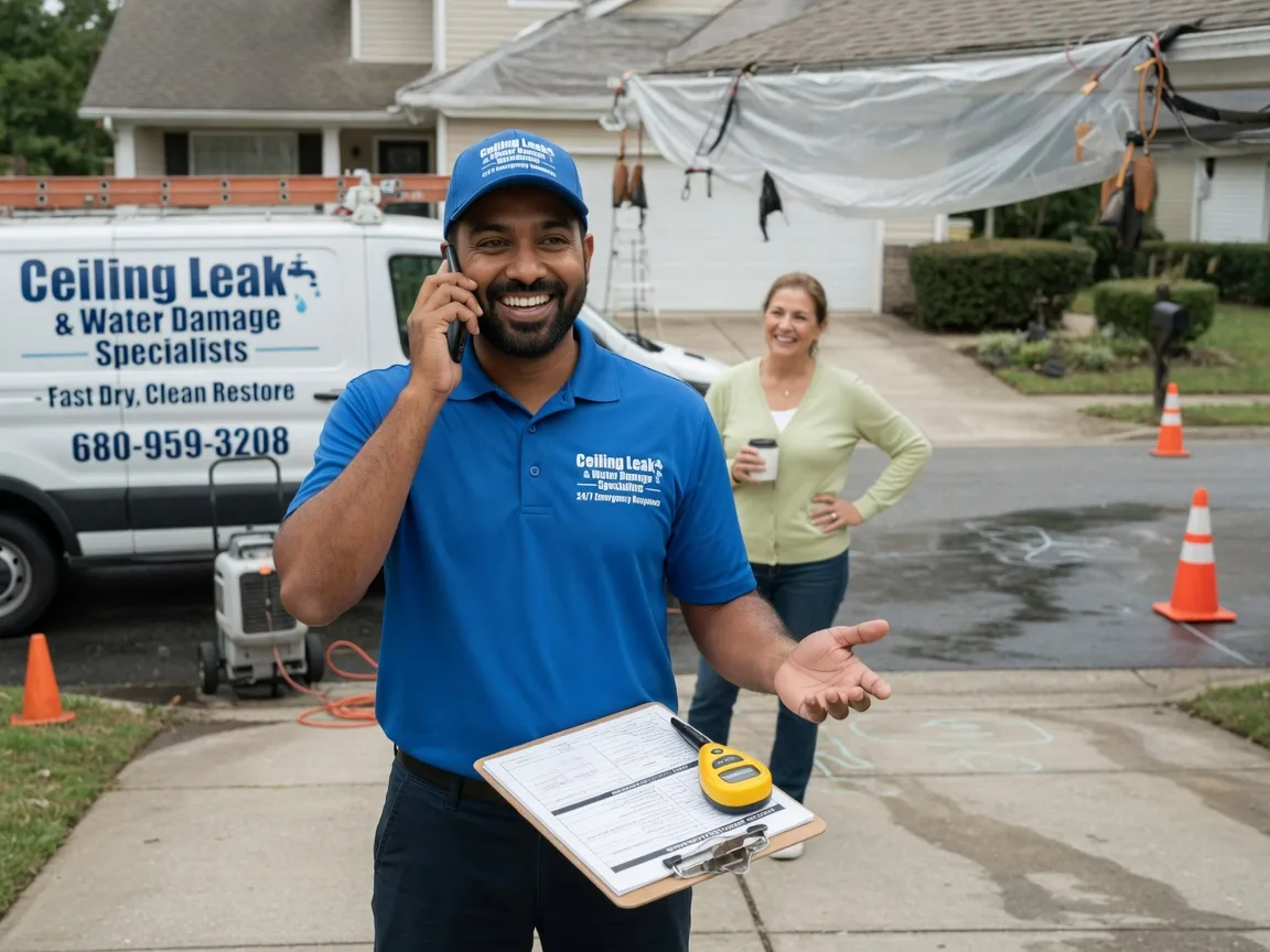 Ceiling Leak Cleanup Export, PA FAQs